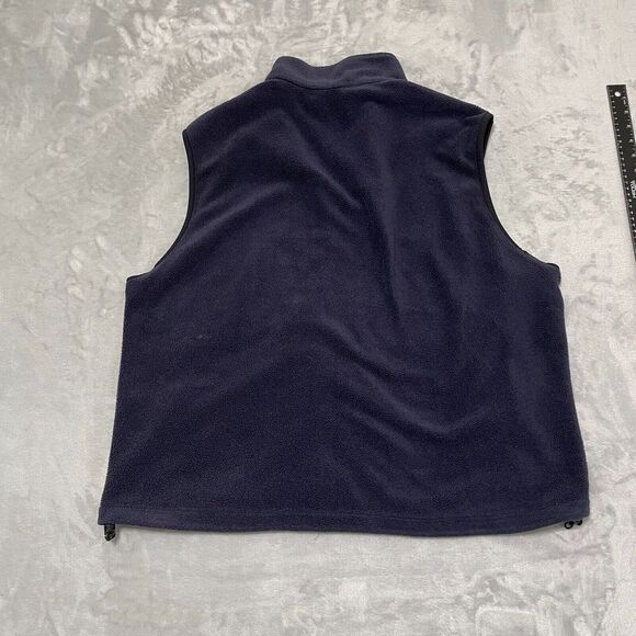 Woolrich Vest Mens Extra Large Purple Fleece Adj Waist Outdoor Hiking Workwear - Picture 8 of 11